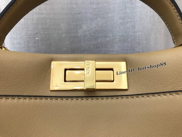 FENDI專櫃精品PEEKABOO包包 Fendi芬迪PEEKABOO小牛皮手提女包 fdzg2683